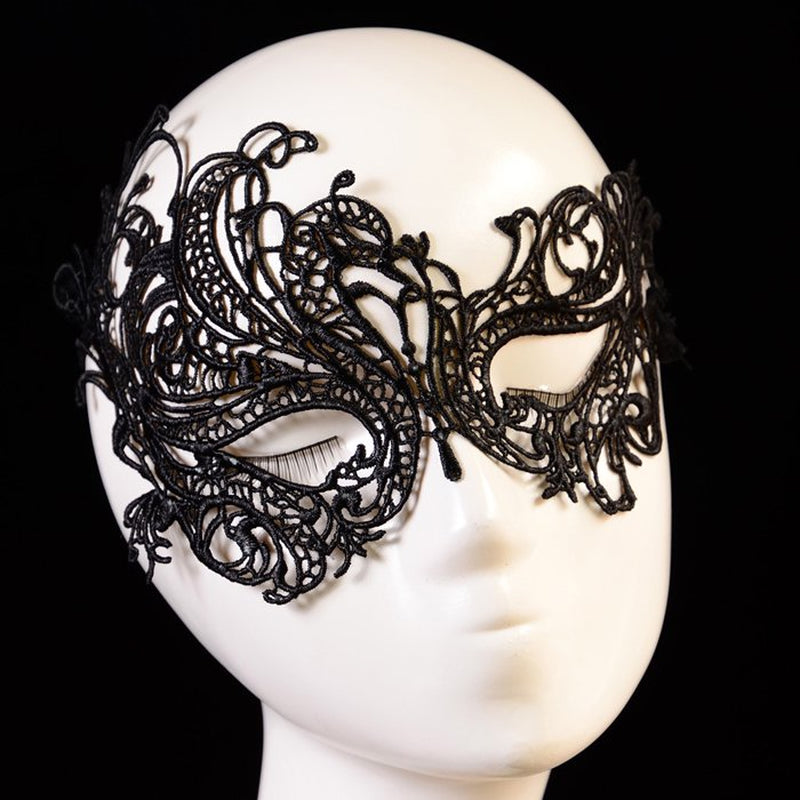 Safe Cycling Fashion Sexy Lace Eye Mask Masquerade Ball Halloween Party Fancy Costume Apparel & Accessories > Costumes & Accessories > Masks Fulijie   