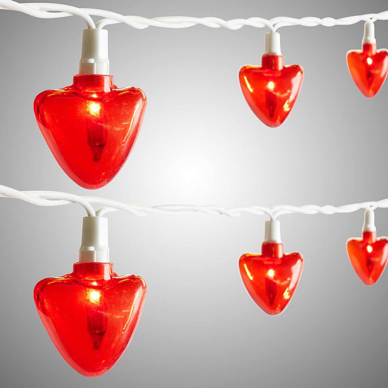 Northeast Home Goods Valentine'S Day Hearts String Lights, Set of 20 Home & Garden > Decor > Seasonal & Holiday Decorations Northeast Home Goods   