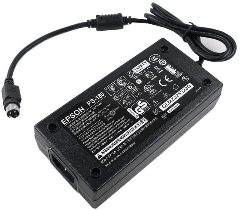 24V Replacement AC Adapter for Epson PS-180 PS-170 PS-150 PSA242 C32C825343 M159A M159B M235A M129C TM-T88II TM Series T88III POS Printer DC Charger Power Supply Cord Electronics > Print, Copy, Scan & Fax > Printer, Copier & Fax Machine Accessories Nicer-S   