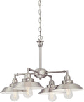 Westinghouse Lighting 6345000 Four-Light Indoor Iron Hill Chandelier, 4, Oil Rubbed Bronze with Highlights Home & Garden > Lighting > Lighting Fixtures > Chandeliers Westinghouse Lighting Brushed Nickel 4-Light 