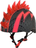 Raskullz Mohawk Toddler 3+ and Child 5+ Helmets Sporting Goods > Outdoor Recreation > Cycling > Cycling Apparel & Accessories > Bicycle Helmets Bell Sports Black/Red  
