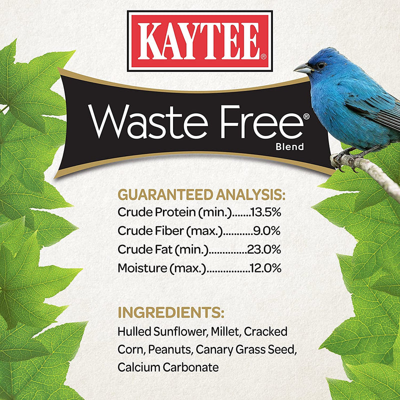 Kaytee Waste Free Blend Wild Bird Food, 10 Pound Animals & Pet Supplies > Pet Supplies > Bird Supplies > Bird Food Central Garden & Pet   