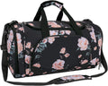 MOSISO Sports Duffel Peony Gym Bag with Shoe Compartment Home & Garden > Household Supplies > Storage & Organization Mosiso Black  