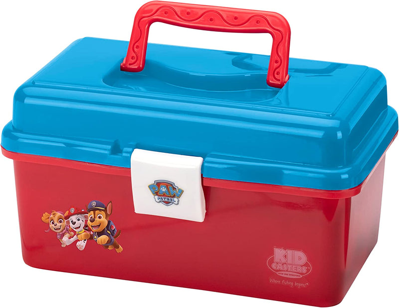 Paw Patrol Youth Tackle Box, Removeable Tray, Easy Snap Lock - Red and Blue Sporting Goods > Outdoor Recreation > Fishing > Fishing Tackle Kid Casters   