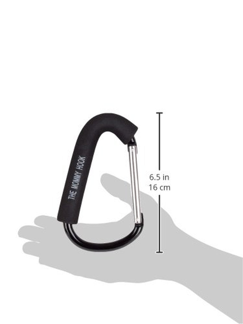 The Original Mommy Hook Stroller Accessory Black Sporting Goods > Outdoor Recreation > Winter Sports & Activities The Mommy Hook   