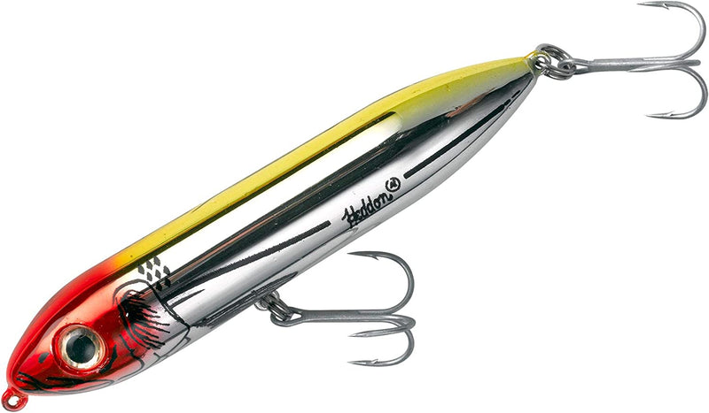 Heddon Super Spook Topwater Fishing Lure for Saltwater and Freshwater Sporting Goods > Outdoor Recreation > Fishing > Fishing Tackle > Fishing Baits & Lures Pradco Outdoor Brands Clown Super Spook Jr (1/2 oz) 