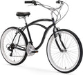 Firmstrong Urban Man Beach Cruiser Bike, Mens Bicycle Sporting Goods > Outdoor Recreation > Cycling > Bicycles Firmstrong Black 26" / 3-speed 