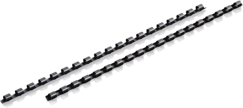Mead Combbind Binding Spines/Spirals/Coils/Combs, 1/4", 25 Sheet Capacity, Black, 125 Pack (4000130) Sporting Goods > Outdoor Recreation > Fishing > Fishing Rods ACCO Brands 1/4"  