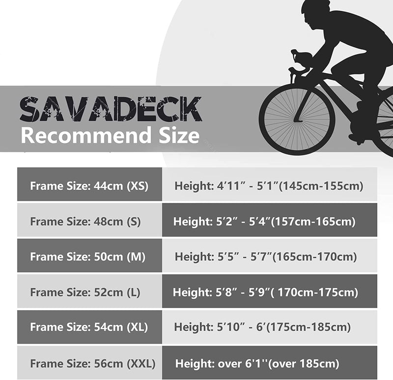 SAVADECK Carbon Road Bike, Windwar5.0 Carbon Fiber Frame 700C Racing Bicycle with Shimano 105 22 Speed Groupset Ultra-Light Bicycle Sporting Goods > Outdoor Recreation > Cycling > Bicycles SAVADECK   