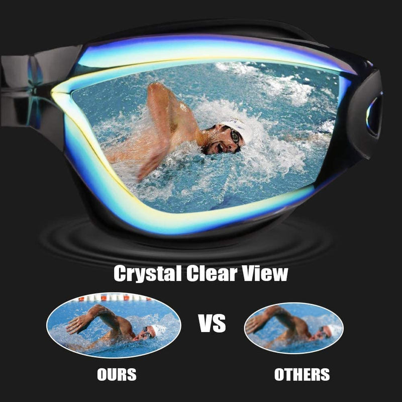 Swim Goggles, Swimming Goggles No Leaking anti Fog Adult Men Women Youth Sporting Goods > Outdoor Recreation > Boating & Water Sports > Swimming > Swim Goggles & Masks FUNDASTIC   