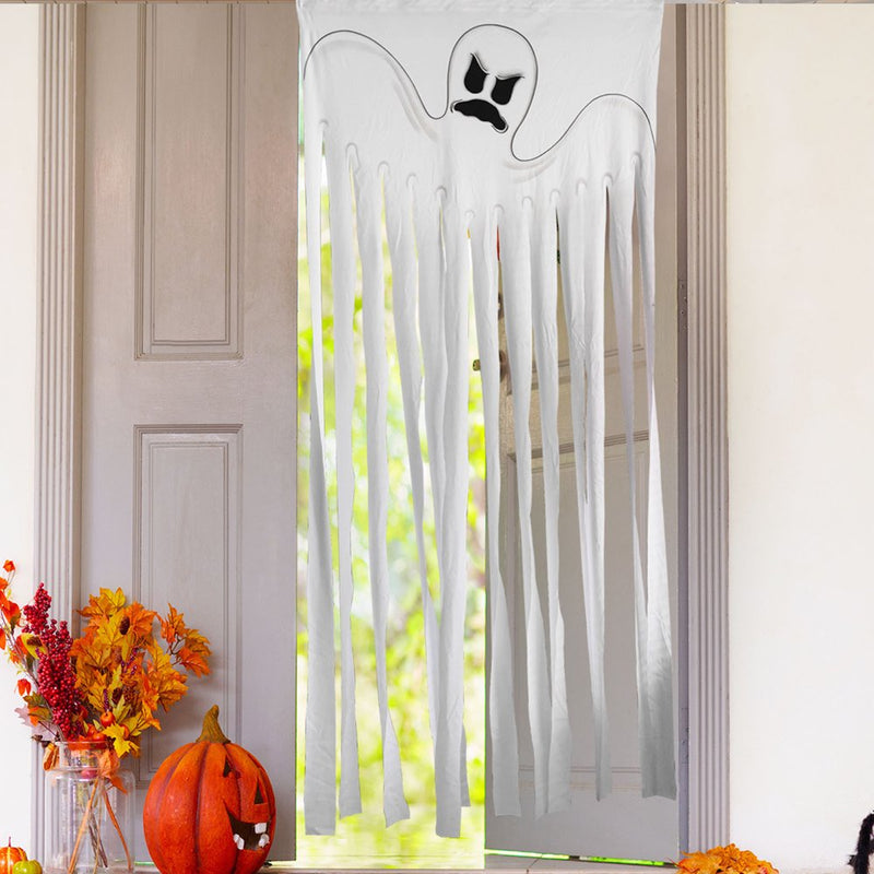 Tarmeek Fall Decor Halloween Hanging Ghosts Ornaments for Front Door Garden Party Holiday Decoration Supplies Nightmare before Christmas for Christmas Halloween Home & Garden > Decor > Seasonal & Holiday Decorations& Garden > Decor > Seasonal & Holiday Decorations Tarmeek   