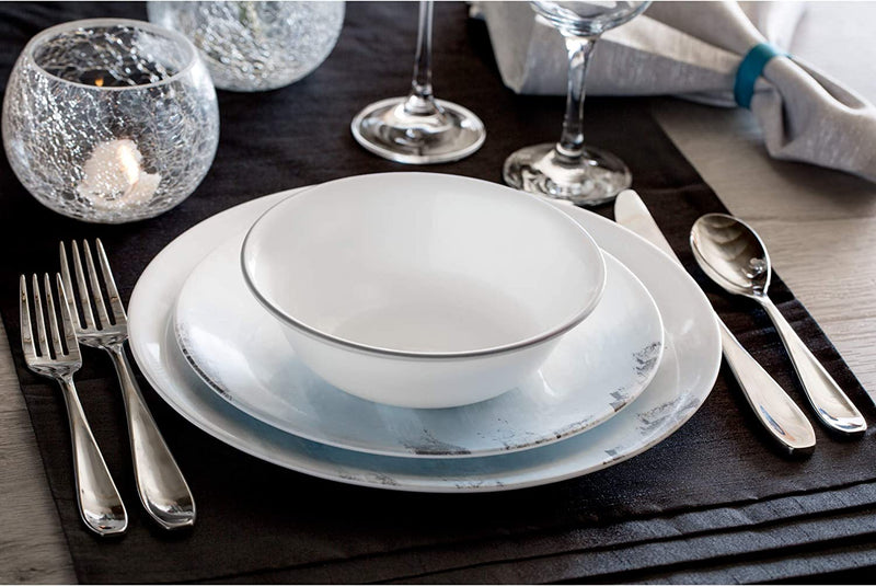 Corelle Boutique Tranquil Reflections 12-Piece Dinnerware Set, Service for 4 Home & Garden > Kitchen & Dining > Tableware > Dinnerware Corelle   