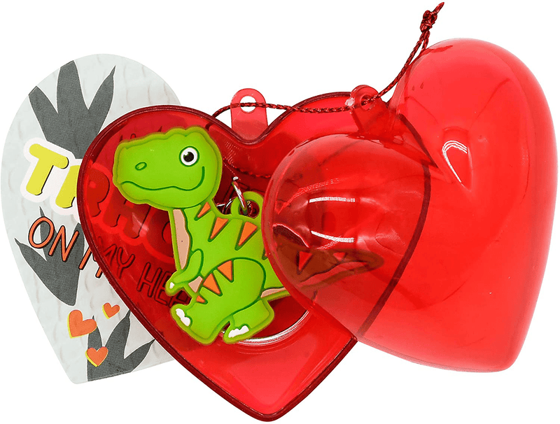 28 Packs Kids Valentines Party Favors Set Includes 28 Dinosaur Keychains Filled Hearts and Valentine’S Day Cards for Classroom Exchange, Dinosaur Party Favors for Kids Valentine Gift & Game Prizes Home & Garden > Decor > Seasonal & Holiday Decorations Joyin, Inc.   