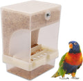 1PCS Automatic Bird Feeder - No-Mess Bird Feeder, Parrot Feeding Cage Accessories，Suitable for Small and Medium Parrotsand Birds Seed Feeder For(1Pcs) Animals & Pet Supplies > Pet Supplies > Bird Supplies > Bird Cage Accessories > Bird Cage Food & Water Dishes Fallaloe 1pcs  