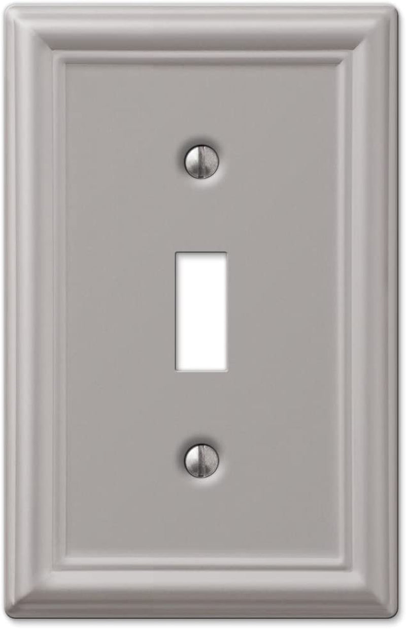 Amerelle 149DDB Chelsea Wallplate, 1 Duplex, Aged Bronze Sporting Goods > Outdoor Recreation > Fishing > Fishing Rods Amertac Brushed Nickel 1 Toggle 