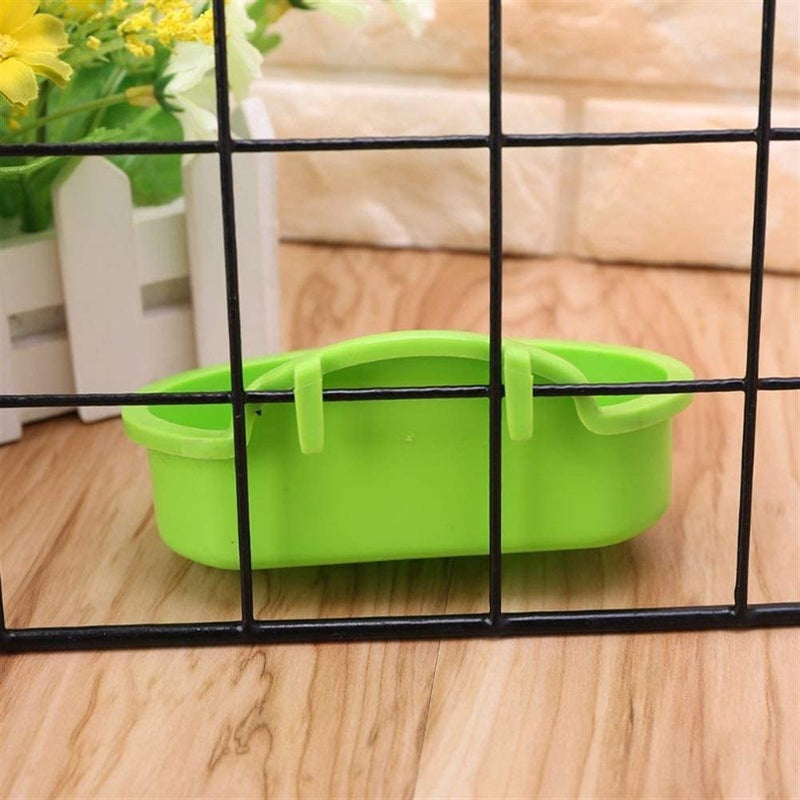 Bird Hamster Bowl Small Pet Cage Hanging Drink Food Feeder Cup Feeding Bathing Tools Rabbit Feeder Feeding Watering Supplies CHAOCHAO (Color : Pink) Animals & Pet Supplies > Pet Supplies > Bird Supplies > Bird Cage Accessories > Bird Cage Food & Water Dishes YONGCHAO   