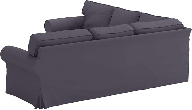 The Thick Cotton Ektorp 2 2 Sofa Cover Replacement Is Custom Made for IKEA Ektorp Corner or Sectional Sofa Slipcover Home & Garden > Decor > Chair & Sofa Cushions Custom Slipcover Replacement   