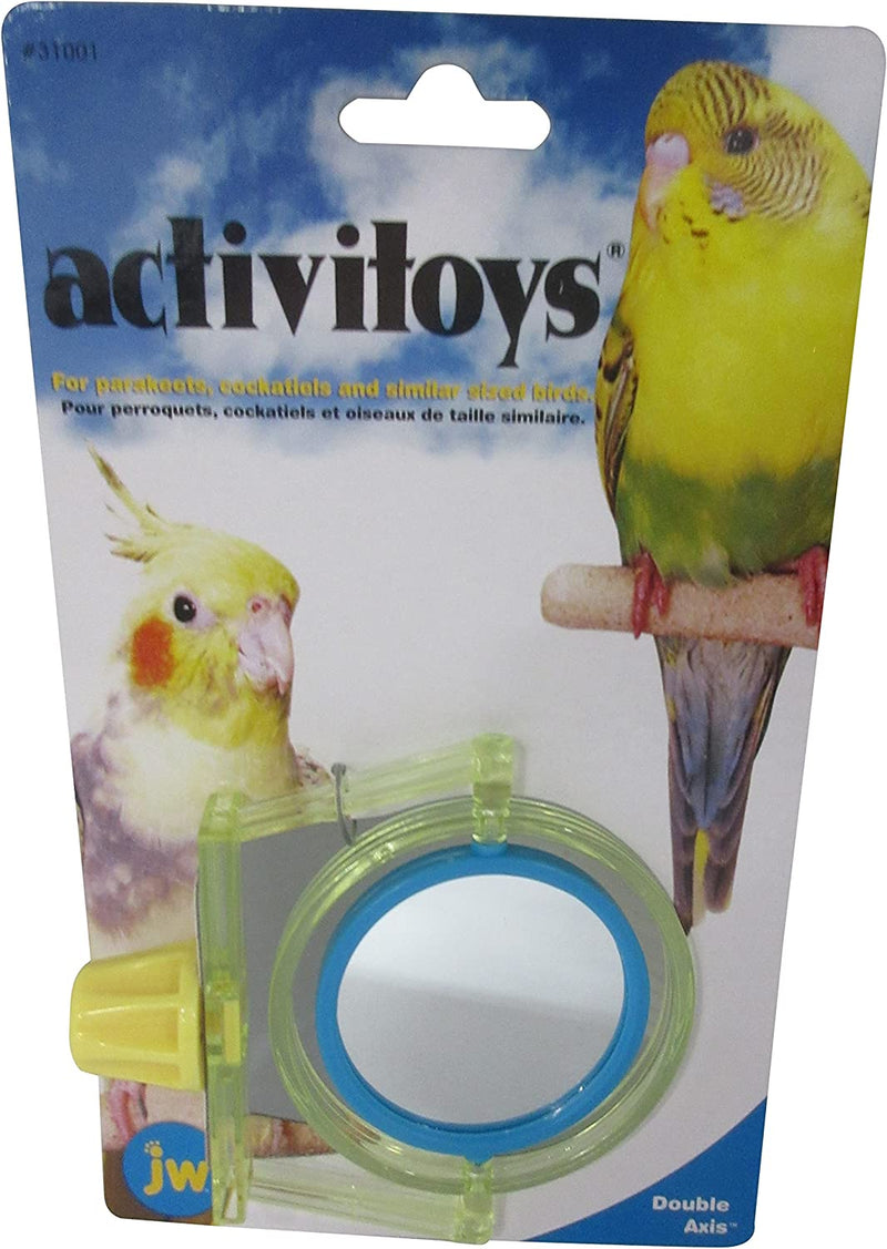 JW Pet Company Activitoy Double Axis Small Bird Toy, Colors Vary Animals & Pet Supplies > Pet Supplies > Bird Supplies > Bird Toys JW Pet Company   