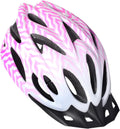 Zacro Adult Bike Helmet Lightweight - Bike Helmet for Men Women Comfort with Pads&Visor, Certified Bicycle Helmet for Adults Youth Mountain Road Biker Sporting Goods > Outdoor Recreation > Cycling > Cycling Apparel & Accessories > Bicycle Helmets Zacro White plus rose  