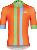 CEROTIPOLAR Snug Fit Men Aircool Cycling Jersey Bike Shirts UPF50+,PRO Dry Fit Light Weight Fabric