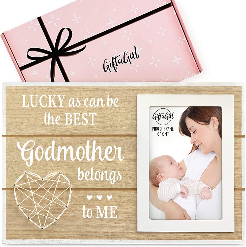 GIFTAGIRL Aunt Gifts for Mothers Day or Birthday - Pretty Mothers Day or Birthday Gifts for Aunt like Our Aunt Picture Frames, Are Sweet Aunt Gifts for Any Occassion, and Arrive Beautifully Gift Boxed Home & Garden > Decor > Picture Frames GIFTAGIRL Godmother  