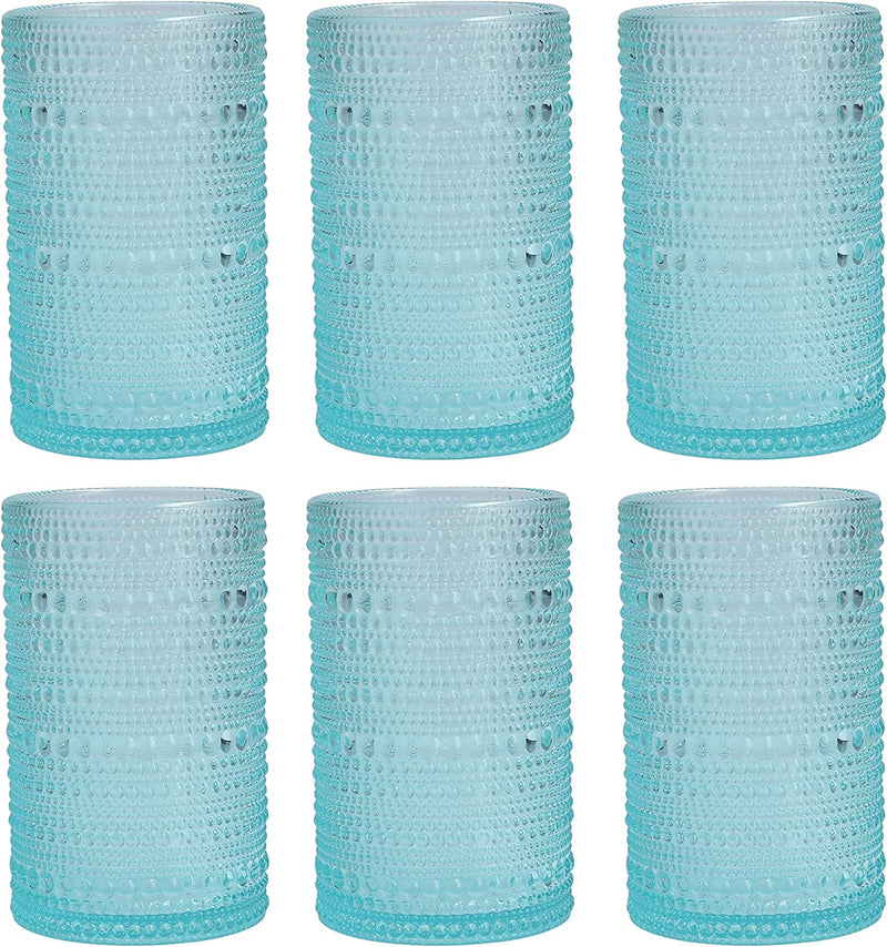 D&V by Fortessa Jupiter Double Old Fashion Glass, 10 Ounce, Set of 6, Clear Home & Garden > Kitchen & Dining > Tableware > Drinkware Fortessa Pool Blue Iced Beverage Cocktail Glass 6 Pack 