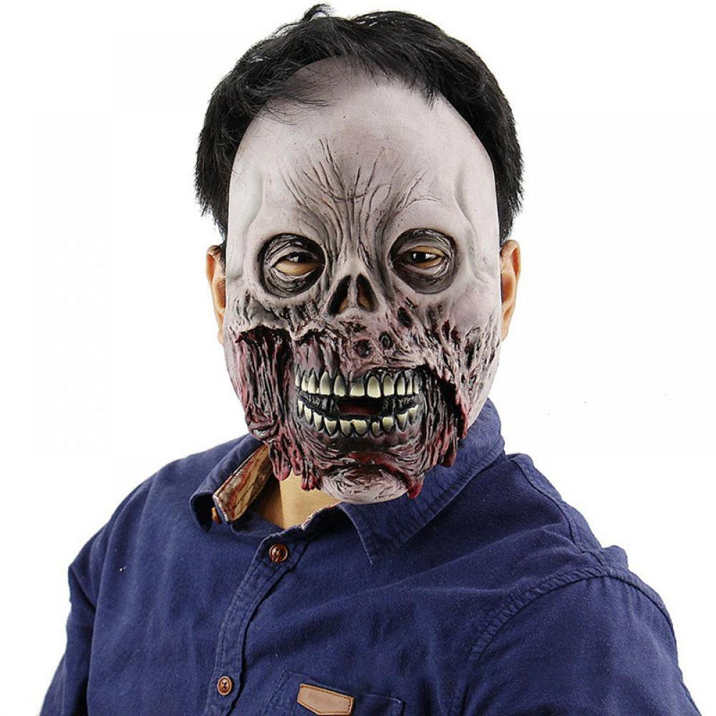 Halloween Horror Mask Zombie Mask Scary Monster Halloween Costume Party Horror Demon Zombie Apparel & Accessories > Costumes & Accessories > Masks EFINNY F  