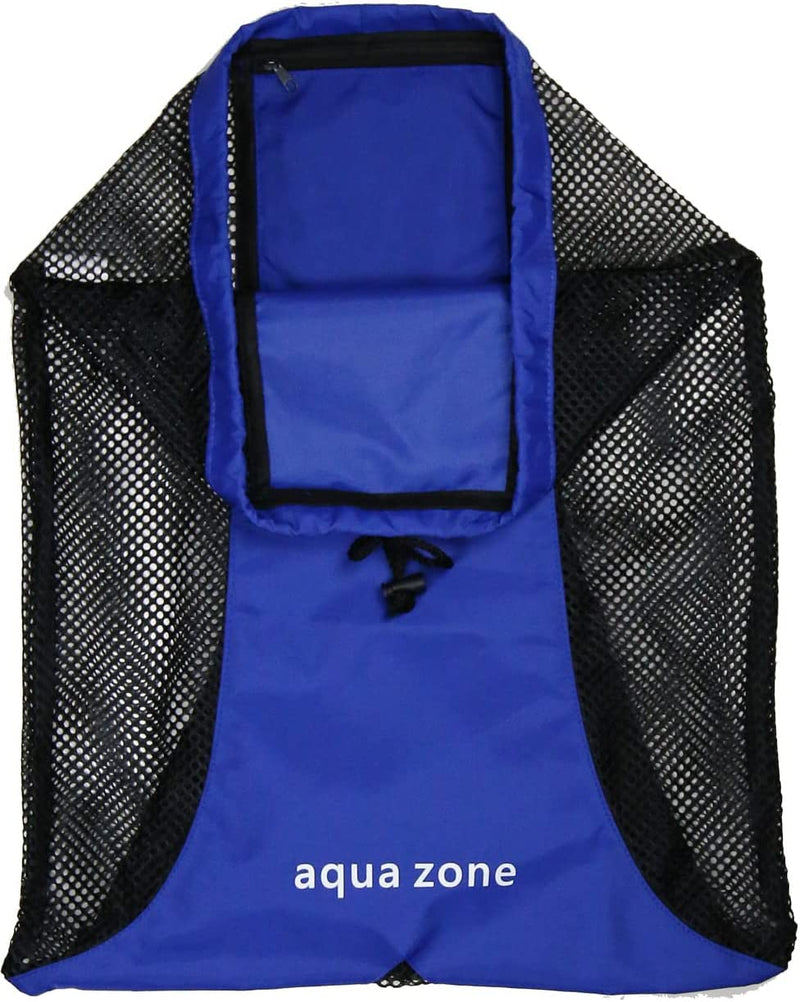 Equipment Bags Mesh Bag for Swimming Diving Drawstring Swimming Training Bags Sports Gym Gear Net Backpack Sporting Goods > Outdoor Recreation > Boating & Water Sports > Swimming Teng Xin Blue 23*18 