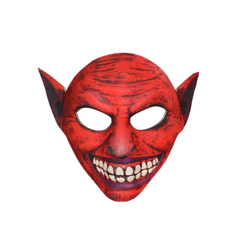 Halloween 3D Animal Half Face Halloween Mask Masquerade Ball Mardi Gras Party Props Scary Make up Cosplay Mask Apparel & Accessories > Costumes & Accessories > Masks EFINNY B  