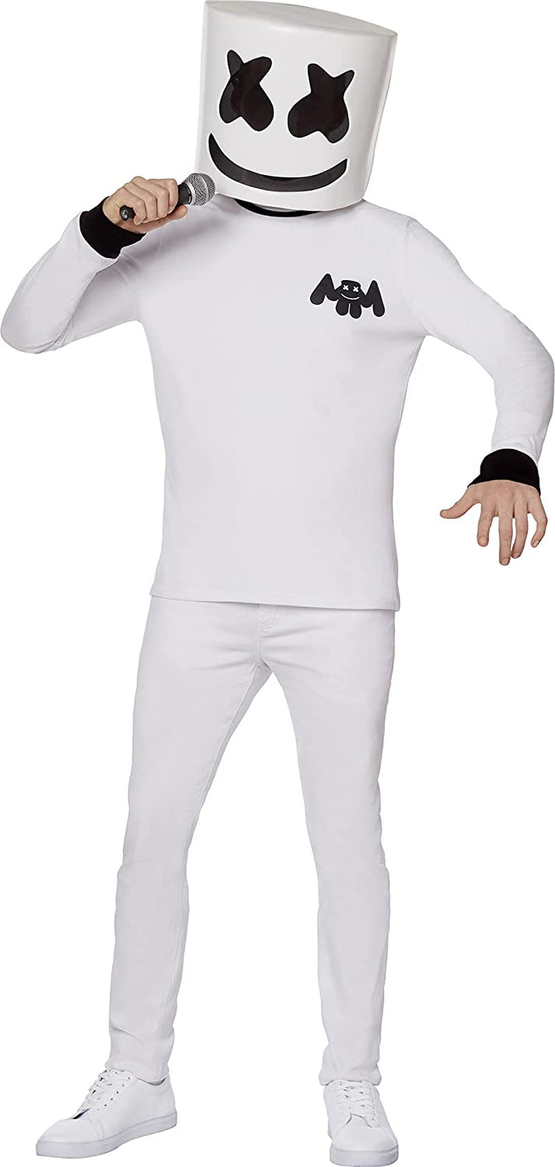 Spirit Halloween Marshmello Kids Costume | Officially Licensed | Easy Halloween Costume | DJ Cosplay | Half Mask Included  Spirit Halloween   
