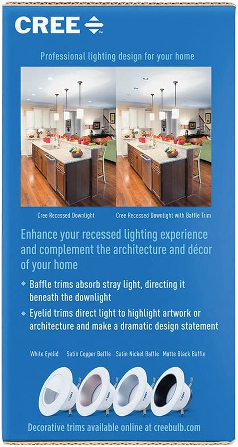 Cree SRDL4-0575000FH-12DE26-1-11 Led 4 Inch Retrofit Recessed Downlight 55W Replacement Daylight (5000K), Home & Garden > Lighting > Flood & Spot Lights Cree   