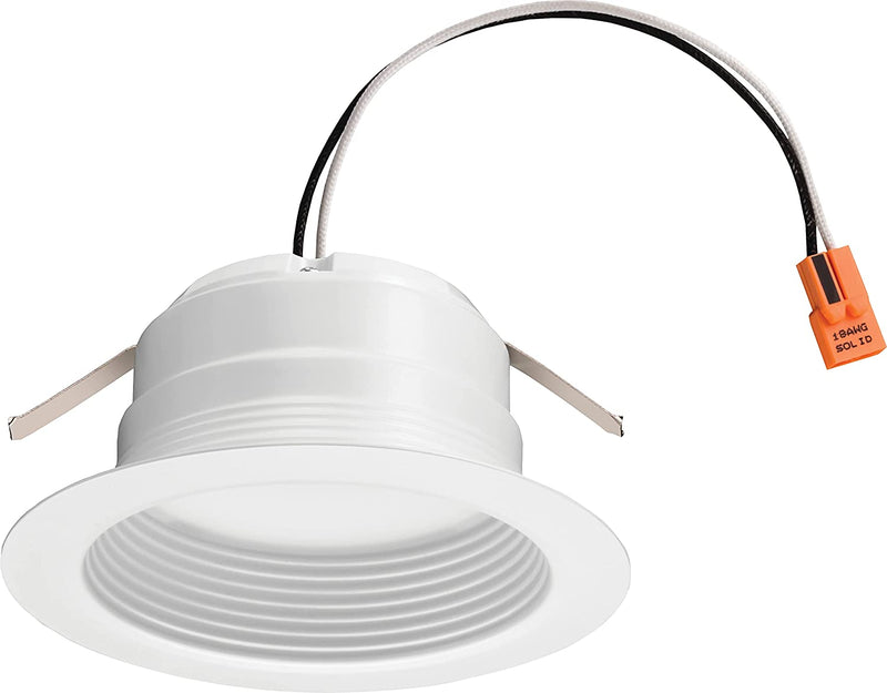 Lithonia Lighting 4 Inch White Retrofit LED Recessed Downlight, 10W Dimmable with 2700K Warm White, 650 Lumens Home & Garden > Lighting > Flood & Spot Lights Lithonia Lighting 2700k/90cri Gen 3 4 IN
