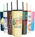 Simple Modern Star Wars Character Insulated Tumbler Cup with Flip Lid and Straw Lid | Reusable Stainless Steel Water Bottle Iced Coffee Travel Mug | Classic Collection | 24Oz Boba Fett Bonds Home & Garden > Kitchen & Dining > Tableware > Drinkware Simple Modern SW-Boba Fett Bonds 24oz Tumbler 