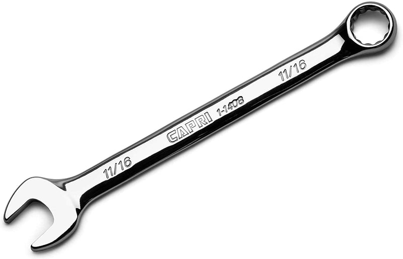 Capri Tools 1/4-Inch Combination Wrench, 12 Point, SAE, Chrome (1-1401) Sporting Goods > Outdoor Recreation > Fishing > Fishing Rods Capri Tools 11/16"  