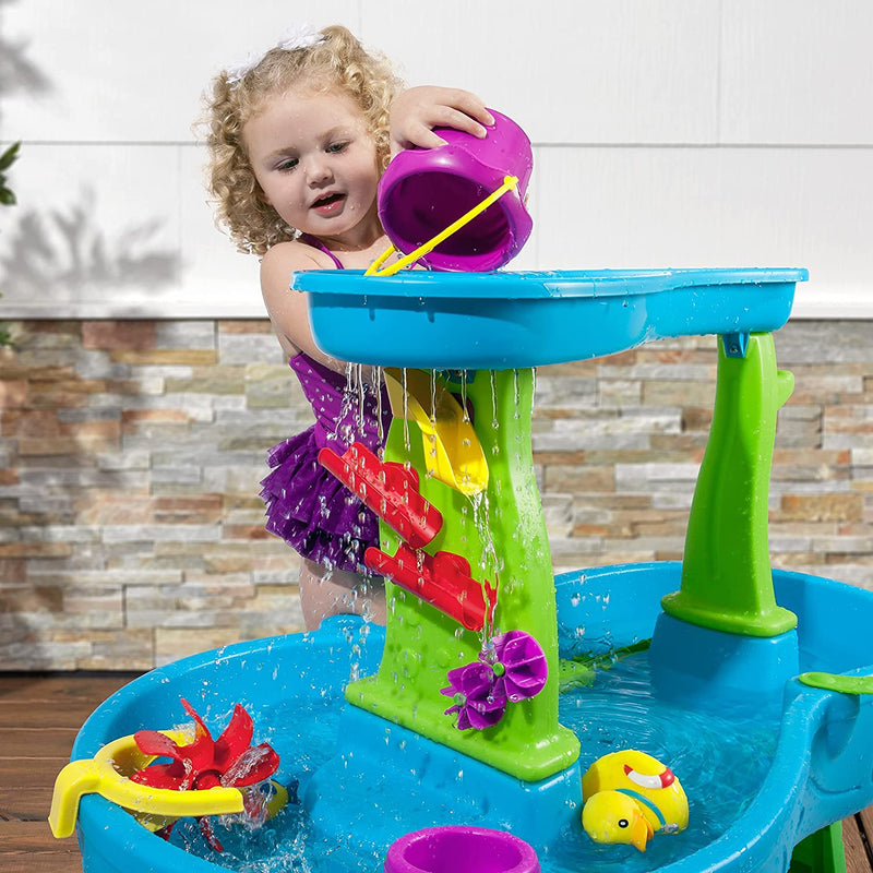 Step2 Rain Showers Splash Pond Water Table | Kids Water Play Table with 13-Pc Accessory Set Sporting Goods > Outdoor Recreation > Winter Sports & Activities Step 2 - Streetsboro - DROPSHIP   