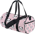 Cute Panda Duffel Bag,Canvas Travel Bag for Gym Sports and Overnight Home & Garden > Household Supplies > Storage & Organization ALAZA panda  