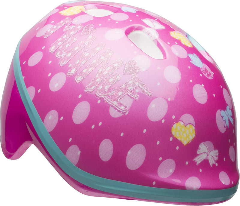 Disney Minnie Mouse Toddler Bike Helmets Sporting Goods > Outdoor Recreation > Cycling > Cycling Apparel & Accessories > Bicycle Helmets VISTA OUTDOOR SALES LLC Pink Minnie Me Toddler (3-5 yrs.) 