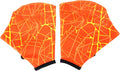 Porfeet Swim Gloves Aquatic Fitness Water Resistance Training, Elastic Swimming Hand Fins Flippers Finger Webbed Gloves Paddle Water Supply Accessories Sporting Goods > Outdoor Recreation > Boating & Water Sports > Swimming > Swim Gloves porfeet Orange Small 