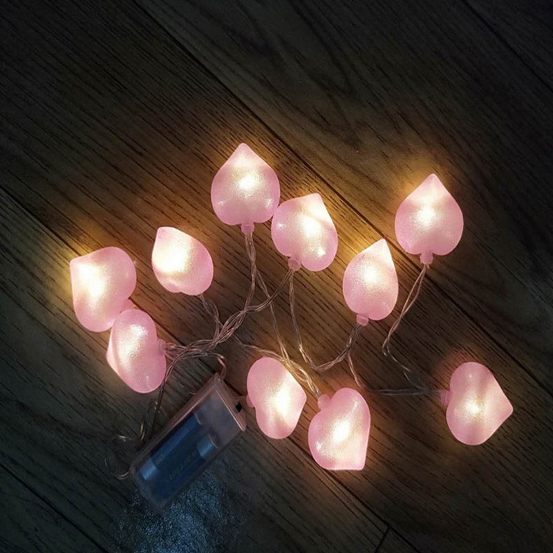 Harupink String Lights 10 Ft Red 20 Leds Clear Heart Shaped Twinkle Fairy Lights Battery Operated for Wedding Party Valentine'S Day Mother'S Day Decor Home & Garden > Decor > Seasonal & Holiday Decorations Harupink   