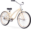 Firmstrong Bella Classic Single Speed Beach Cruiser Bicycle Sporting Goods > Outdoor Recreation > Cycling > Bicycles Firmstrong Vanilla 26" / 1-Speed 