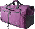 Woogwin Travel Duffel Bag Large Foldable Waterproof Overnight Bag for Beach Swim Bags Pool Sports Gym (60L Black) Home & Garden > Household Supplies > Storage & Organization woogwin 60L Purple  