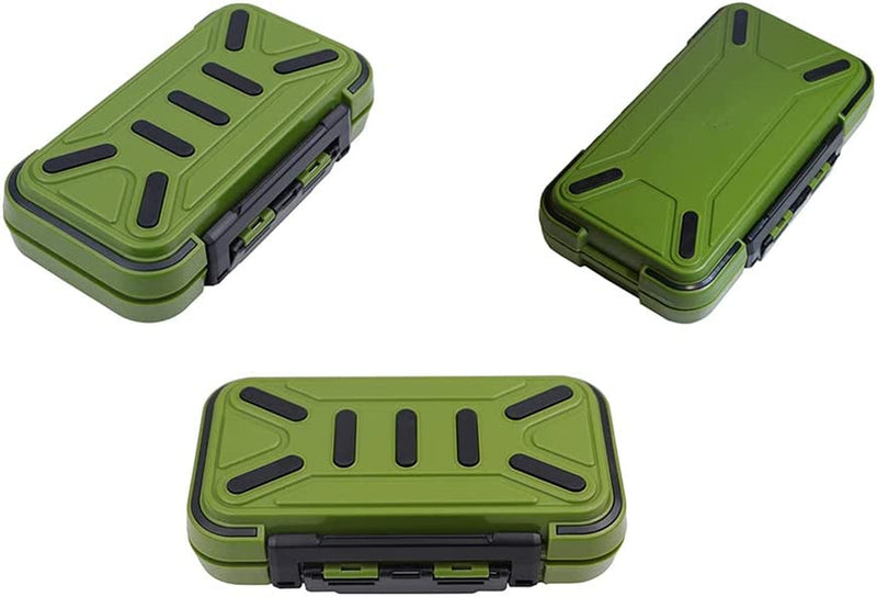 Toasis Fishing Tackle Accessory Box Small Fishing Hooks Weights Sinkers Swivel Storage Container (Olive) Sporting Goods > Outdoor Recreation > Fishing > Fishing Tackle BHGBE   