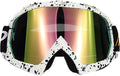 June Sports Motocross Goggles ATV Dirt Bike Racing Goggle Bendable, Adjustableadults' Cycling Skiing KG27 Sporting Goods > Outdoor Recreation > Cycling > Cycling Apparel & Accessories June Sports Black Dot-tinted Lens  