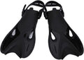 Wuxp Children Kids Adjustable Super-Soft Comfortable Snorkeling Swimming Fins Long Flippers Diving Training Equipment Adjustable Snorkel Fins for Snorkeling, Swimming A Sporting Goods > Outdoor Recreation > Boating & Water Sports > Swimming wuxp Black Medium 