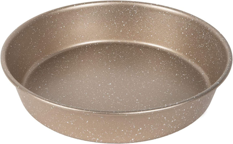 COOK with COLOR Bakeware Non Stick Cake Pan, Speckled 9” round Baking Pan, Cake Baking Pan (Black) Home & Garden > Kitchen & Dining > Cookware & Bakeware COOK WITH COLOR Champagne 9" Round Baking Pan 