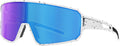 SPOSUNE Polarized Cycling Glasses for Men Women , UV400 Bike Sunglasses - Sport Eyewear for Bicycle Baseball Running MTB Sporting Goods > Outdoor Recreation > Cycling > Cycling Apparel & Accessories sposune Wb&ice-blue Lens  