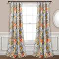 Lush Decor, Blue and Yellow Sydney Curtains | Floral Garden Room Darkening Window Panel Set for Living, Dining, Bedroom (Pair), 108” X 52 L Home & Garden > Decor > Window Treatments > Curtains & Drapes Lush Decor Gray & Green 84"L Panel Pair 