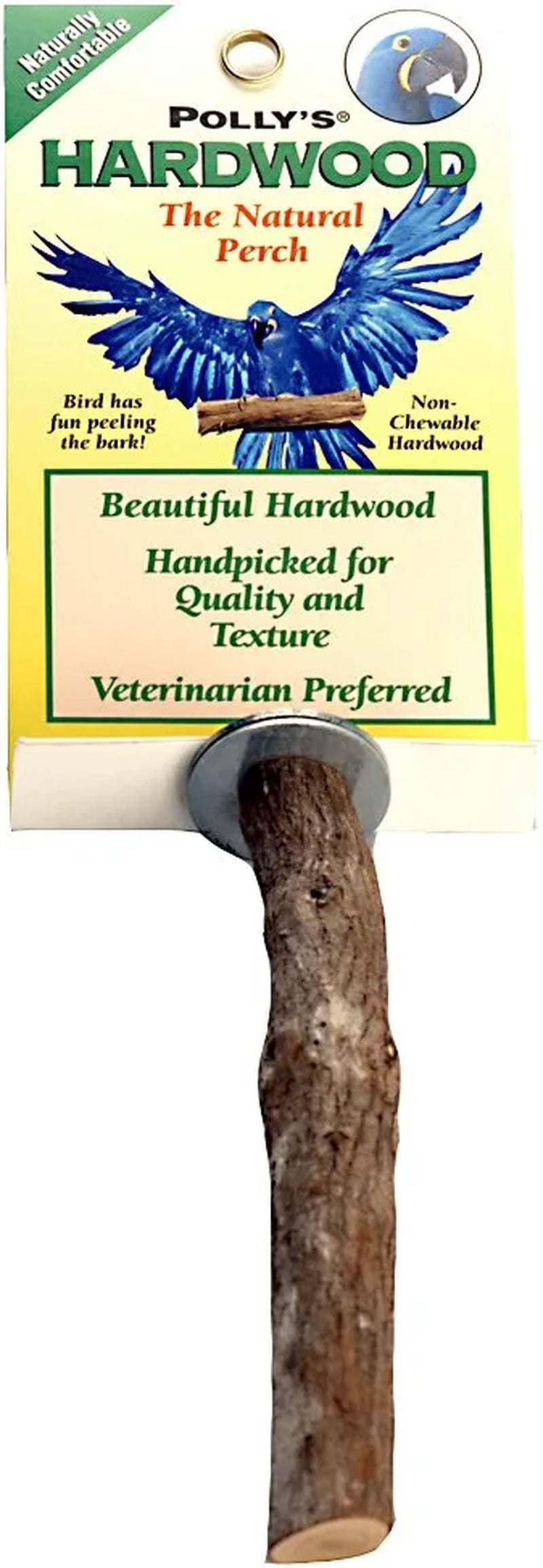 Polly'S Hardwood Bird Perch, X-Small Animals & Pet Supplies > Pet Supplies > Bird Supplies POLLY'S PET PRODUCTS   