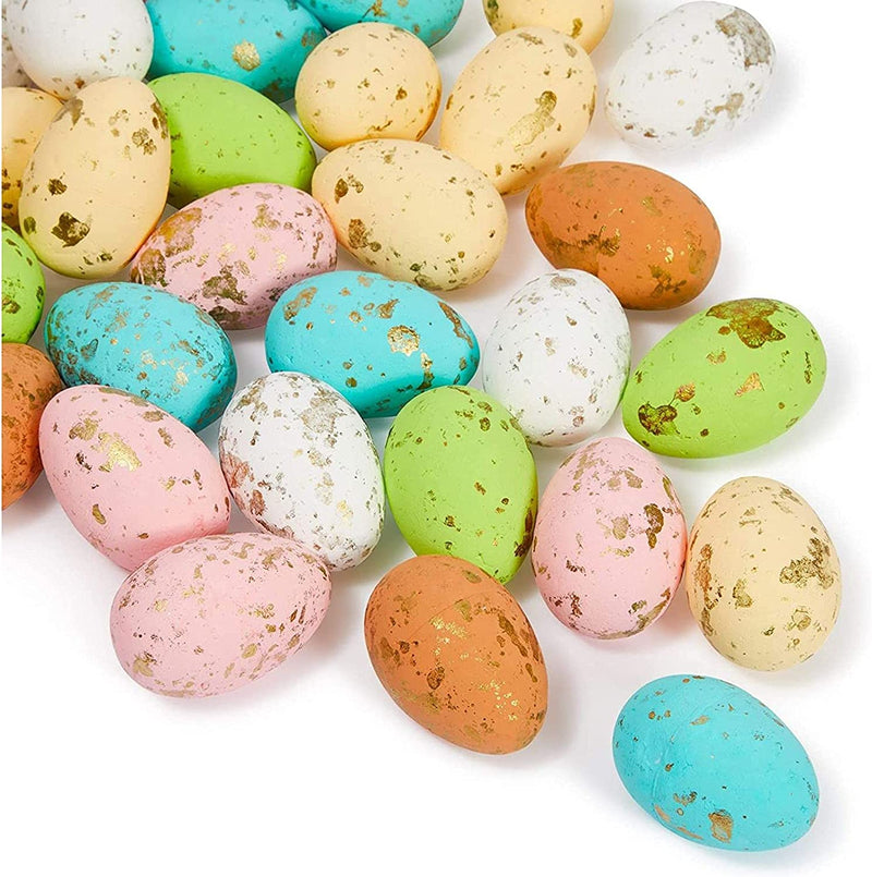 Juvale Foam Easter Eggs for Crafts and Easter Party Decorations, Home Decor (50 Pack)