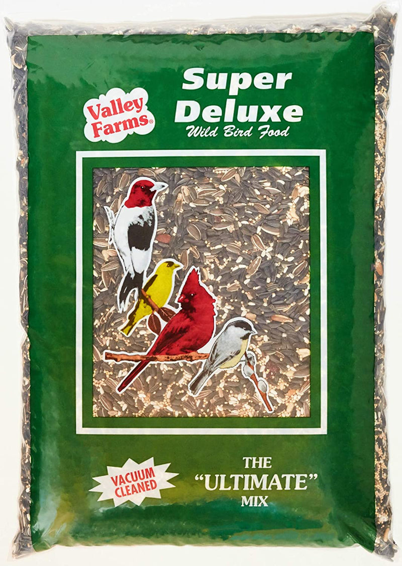 Valley Farms Super Deluxe Wild Bird Food - the Ultimate Wild Bird Seed Mix (15 LBS) Animals & Pet Supplies > Pet Supplies > Bird Supplies > Bird Food Truffa Seed Co Inc 15 Pound (Pack of 1)  